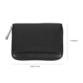 thumbnail image 5 of KONTONTY Black Wallet for Men, Business Card Holder and Outdoor Travel Card Storage Organizer, 5 of 8