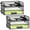 Black 2 Pack-2, variant on 3 Tier Paper Organizer With Handle Mesh Metal Desk Sliding Trays For Letter/a4 Mail Bills & Folders Blue