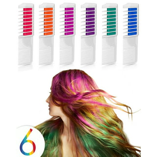 10PCS New Hair Chalk Comb Temporary Hair Color Dye for Girls Kids ...