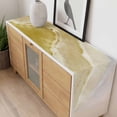 thumbnail image 4 of Yellow Coastal Wave Table Runner - 72 Inch Long, Kitchen Dining Table Runner Dresser Scarves, Summer Modern Ocean Beach Farmhouse Decor for Coffee Tables Wedding Party Banquet, 4 of 8