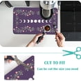 thumbnail image 3 of Coffee Mat Coffee Bar Mat 12"x19" Hide Stain Absorbent Rubber Backed Quick Drying Mat Fit Under Coffee Maker Espresso Machine Kitchen Counter, Moon Phase Flowers, 3 of 6