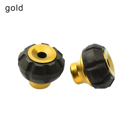 High Quality Durable Decoration Electric Scooter Accessories Shock Absorption Slider Cups Protection Pads Anti Crash Protector GOLD