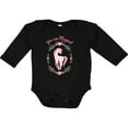 thumbnail image 3 of Inktastic You are Magical Pink and White Unicorn with Flowers Boys or Girls Long Sleeve Baby Bodysuit, 3 of 5