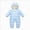 B77-Light Blue, variant on 6-12 Months Newborn Preemie Boys Girls Underwear Pajamas Rompers Infant Snowsuit Toddler Winter Coat Baby Girl Clothes Warm Jacket 0 3 3 6 Month Pink Bodysuit Baby Gift