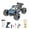 Blue, variant on Q10 1/18 Scale High Speed Remote Control Car 2.4GHz Dual Motor Drive Climbing RC Off-Road Vehicle with Lights for Teens Red