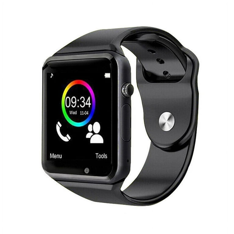 A1 smart watch touch screen card smart bluetooth watch photo information synchronization phone watch Walmart
