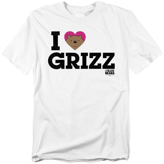 We Bare Bears - Heart Grizz - Short Sleeve Shirt - XXXX-Large
