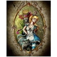 thumbnail image 1 of Disney-pintura de diamantes de Alicia en el país de las Maravillas, bordado de diamantes de imitación DIY, mosaico de fantasía, punto de diamante, EE3151, 1 of 4