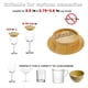 thumbnail image 2 of Juego de Posavasos de 4 Copas de Vino, Copa de Vino de 4 Pulgadas, Decoración de , Posavasos de Bambú para Copa de Vino, 2 of 10