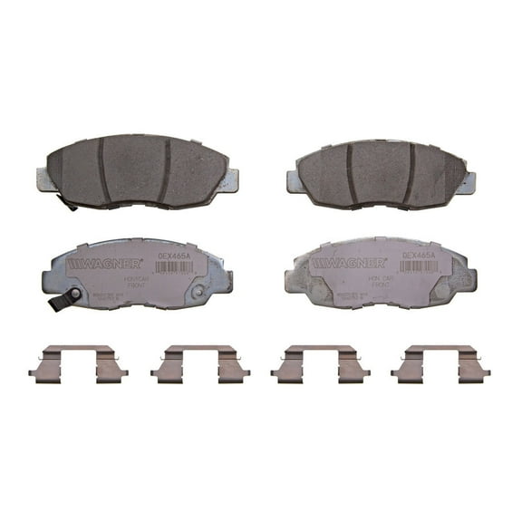 Disc Brake Pad Set Fits select: 2003-2009 HONDA CIVIC LX, 2010-2011 HONDA CIVIC VP