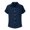 Navy, variant on Asxite Toddler White Shirt Solid Color Short Sleeve Button Down Casual Breathable Summer Tops 2-12Y