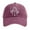 Wine, variant on Christian Faith Baseball Cap for Women Men Cross Embroidered Unisex Hat Outdoor Sun One Size