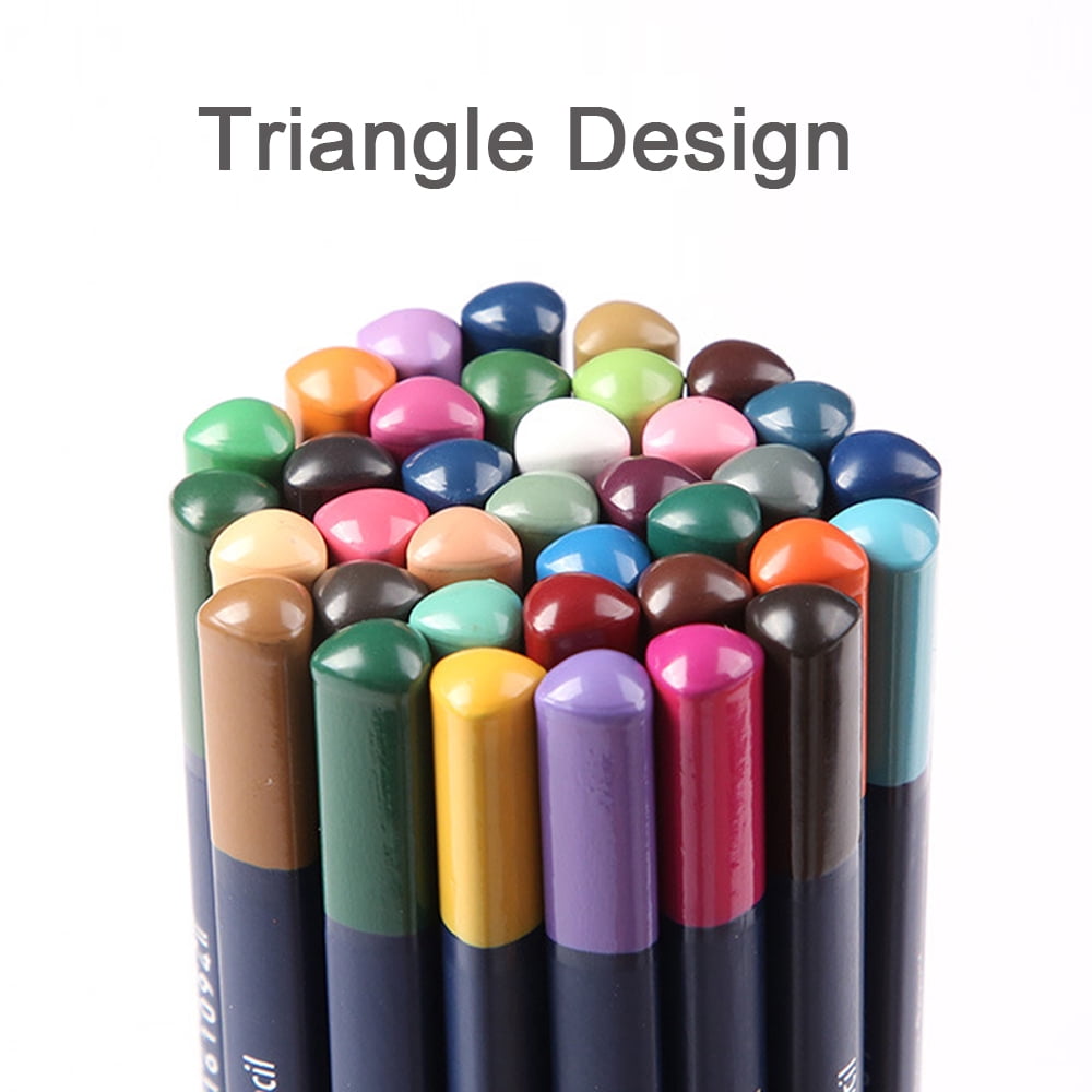 MEGICOT 120pcs /72pcs /48pcs /36pcs /24pcs /12pcs Watercolor Pencils - Includes Colored Pencils, Watercolor Brush and Metal Box, Ideal for Kids Adult Coloring Books Art Pages Art Drawing