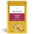 thumbnail image 1 of Tea Forte Citrus Mint Premium - Recipiente de mezcla de t&eacute; de hierbas sin cafe&iacute;na de hojas sueltas, hace de 35 a 50 tazas, 1 of 8