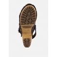 thumbnail image 7 of ALONA Brown Slingback High Block Heeled Clogs, 7 of 7