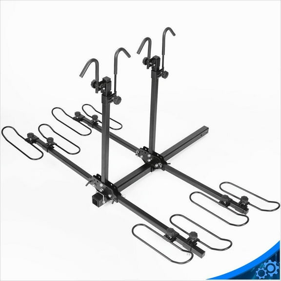 Heavy Duty 4 Bike Bicycle 2" Hitch Mount Carrier Platform Rack Car Truck SUV
