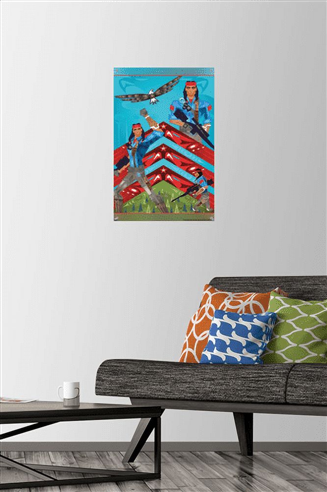 G.I. Joe - Spirit Wall Poster with Pushpins, 14.725" x 22.375"