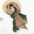 thumbnail image 2 of Fuwddey Long Scarf for Women Linen-Cotton Pure Color Large Soft Scarves Shawl Beautiful Light Soft Fashion Solid Scarf Shawl Wrap for Beach, 2 of 2