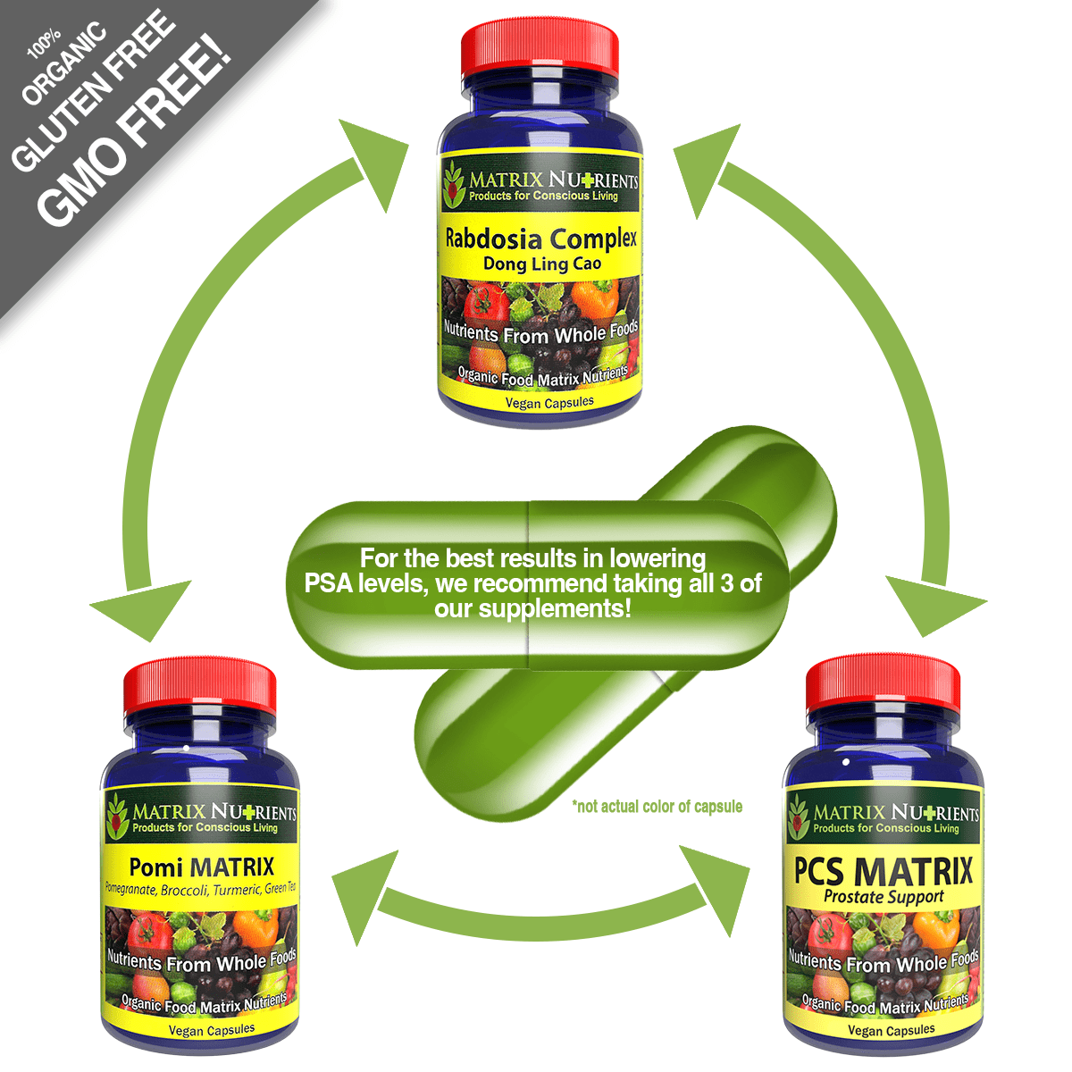 RABDOSIA Complex - Highly Potent Antioxidant for Maximum Cell Protection! - 100% Natural Ingredients: Rabdosia Extract, Green Tea, Resveratrol, Rutin - Vegan Capsules (60ct)