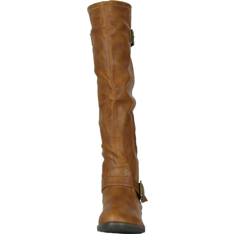 Bamboo Women s Montage 83 Riding Boots with Zipper Walmart