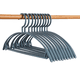 thumbnail image 2 of Perchas antideslizantes para adultos, perchas semicirculares sin costuras y atrevidas, soporte húmedo y seco, perchas duraderas para ropa del hogar, 10 Uds., 2 of 6