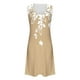 thumbnail image 5 of Vestido de Verano para las Mujeres Impreso sin Mangas Cuello en V, Fluido Casual Y Moda Vestido sin Mangas para las Mujeres, 5 of 5
