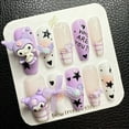 thumbnail image 5 of Pure Handmade Press on nails, JC Press On Nails Kit , Short Length Nail Press Ons, Durable, Easy Application, Stylish Impress Press On Nails,Perfect for Daily Wear & Special Occasions（E53 M）, 5 of 5