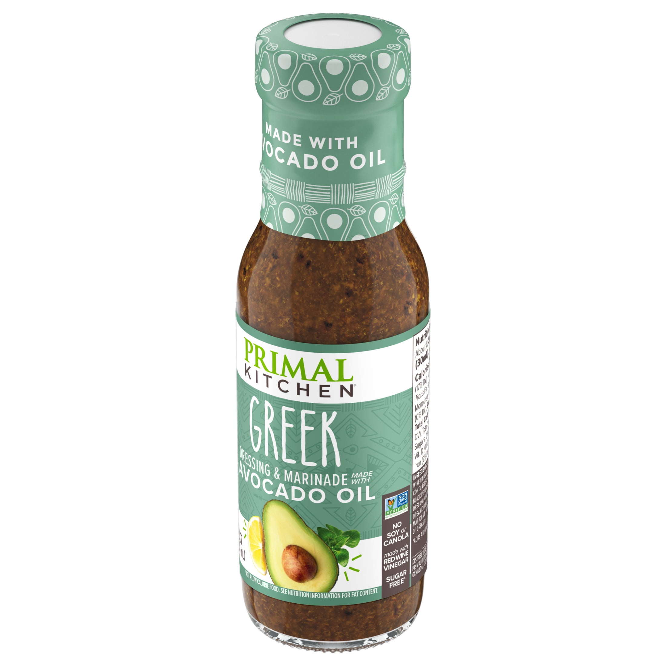 Primal Kitchen Greek Vinaigrette & Marinade 8 fl oz