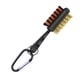 thumbnail image 3 of Cepillo para palos de golf, herramienta de limpieza de ranuras de golf, cómodo de llevar, mango ergonómico, para golf Negro, 3 of 9
