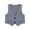 Grey, variant on TiaoBug Boys Gentleman Dress Suit Vest Formal Suit Slim Fit Waistcoat for Wedding birthday Party Black 6