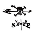 thumbnail image 1 of S SERENABLE Weather Vane Yard Wind Direction Indicator Kit Bracket Weathervane - ,, 1 of 4