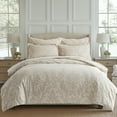 thumbnail image 2 of Levtex Home - Alessio Beige Duvet Cover Set - Twin Duvet Cover + One Standard Pillow Case - Floral Damask - Beige and Cream - Duvet Cover (68 x 88in.) and Pillow Case (26 x 20in.) - Cotton, 2 of 6