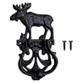 thumbnail image 1 of de puerta vintage de alce, elegante y robusta, tirador de puerta vintage, decoración del hogar, decoración de entrada decorativa, retro., 1 of 8