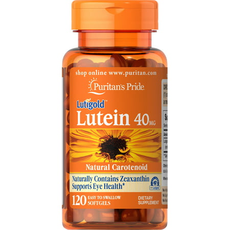 Puritan's Pride Lutein 40 mg with Zeaxanthin, 120