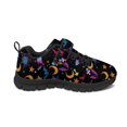 thumbnail image 7 of Uourmeti Halloween Shoes for Boys Girls Rainbow Bat Moon Star Tennis Running Shoes Lightweight Breathable Kids Athletic Sport Shoe Size 11.5, 7 of 7