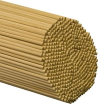 Woodpeckers Dowel Rods Wood Sticks Wooden Dowel Rods - 1/2 x 48 Inch Unfinished Hardwood Sticks - for Crafts and DIYers - 25 Pieces