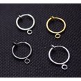 thumbnail image 1 of Clip de oreja de 13 mm con resorte colgante, clip de oreja invisible colgante sin orificio para la oreja, accesorios de joyería para bricolaje, 1 of 4