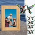 thumbnail image 3 of Family Members Christmas Hummingbird Together Personalized Acrylic Ornament, 3 of 8