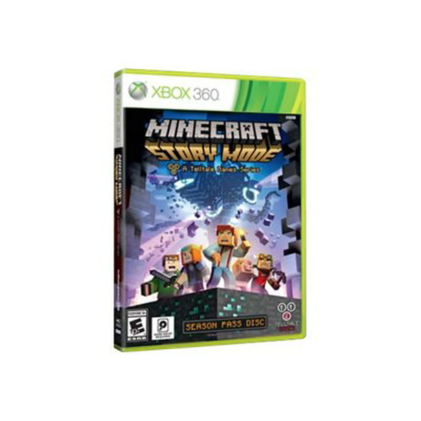 Minecraft Story Mode Season Pass Disc Xbox 360 Walmart Com