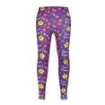 thumbnail image 3 of Girls Leggings Cartoon Basic Stretch Legging Toddler Kids Footless Tights Pants 4-12 Years, 3 of 5