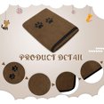 thumbnail image 4 of Toalla de baño para perros - Toalla de microfibra súper absorbente para perros y gatos pequeños, medianos y grandes, 4 of 7