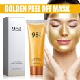 thumbnail image 2 of Face Mask Skincare Collagen face mask Skin care Mask Gold Foil Peel Off Mask, Peel Off Mask, Collagen Mask, 98.4% Gold Peel Off Mask, Peel Off Wrinkle Mask(buy 2 get 10% off), 2 of 5