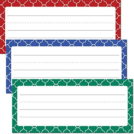 Jot Mark Moroccan Print Desk Topper Name Plate Personalized