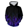 thumbnail image 2 of Hoodies for Men Y2k Tie-Dye Pullover Hoodies Drawstring Long Sleeve Casual Sweatshirt Jacket with Pockets XXL, 2 of 9
