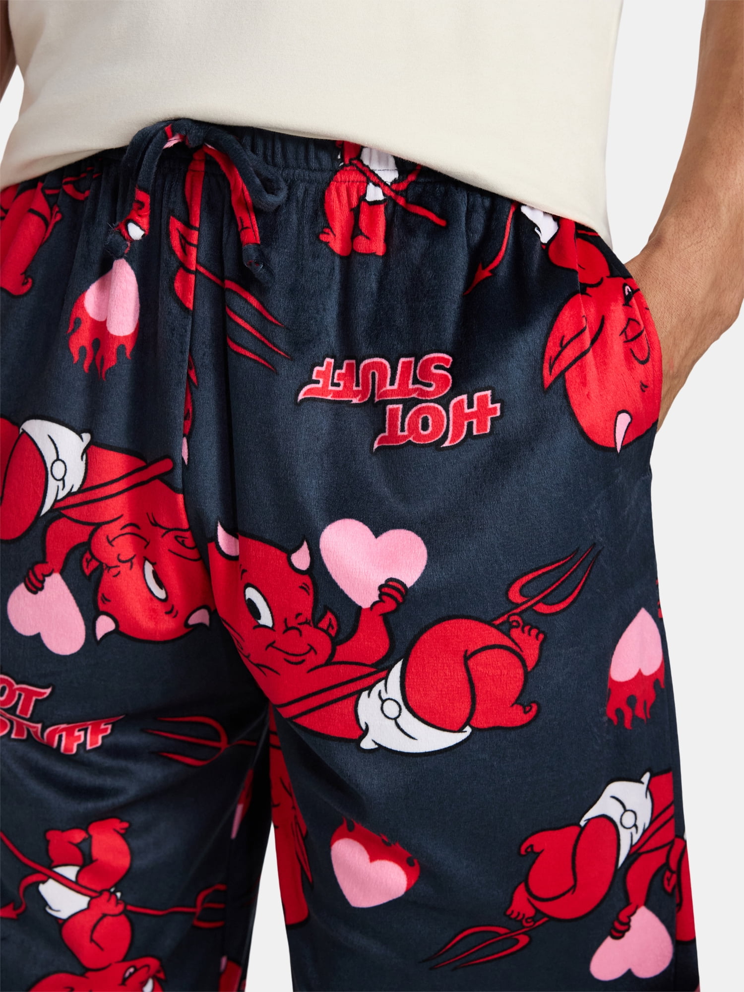 Cupid Men's Hot Stuff Sleep Pants, Sizes S-2XL