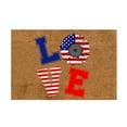 thumbnail image 6 of Needhep 2024 NEW Independence Day Non-Slip Front Door Mat Memorial Day Welcome Mat, With Slip Resistants Rubber Vintage Linen Floor Mat For 4th Of July,(I), 6 of 6