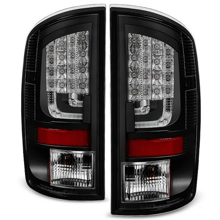 Fits 2002 2006 Dodge Ram 1500 2003 2500 3500 Black Led Bar Tail Fits 2002 2006 Dodge Ram 1500 2003 2500 3500 Black Led Bar Tail Lights