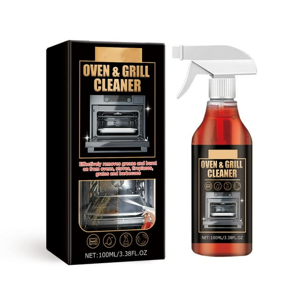 Heavy-Duty Oven and Grill Foam Cleaner Spray for Stovetop Stain Removal