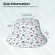 thumbnail image 3 of Fotbe Dinosaur Sombrero Tipo Pescador con Estampado – Sombrero de Sol de Algodón de Moda para Playa, Golf, Pesca, 3 of 6