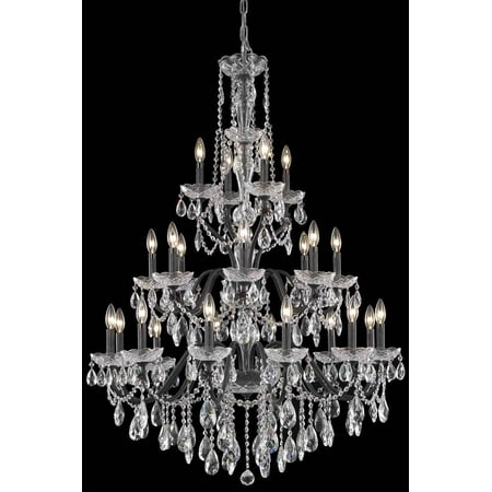 24 Light Crystal Chandelier Swarovski Strass Elements Crystals